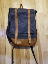 Autentico zaino Levis in pelle di tela, OBO