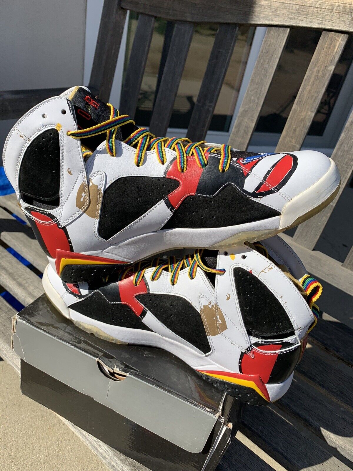 Air Jordan VII Retro 'Miró' Sample, Size 13, The Games