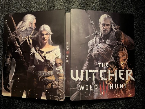 The Witcher 3 Wild Hunt PS4/PS5/Xbox CUSTOM G2 Steelbook Case (NO GAME) V2 - Picture 5 of 5