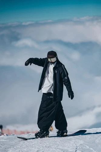 Man Woman Skiing Baggy Pants Warm Loose Skying Ski Trousers Winter Snow Pants - Picture 11 of 24