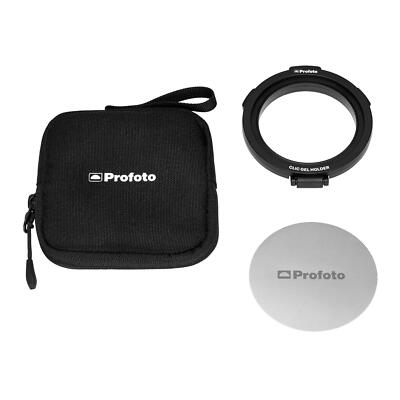 Profoto Clic Gel Holder with Stainless Steel Template and Protective Case