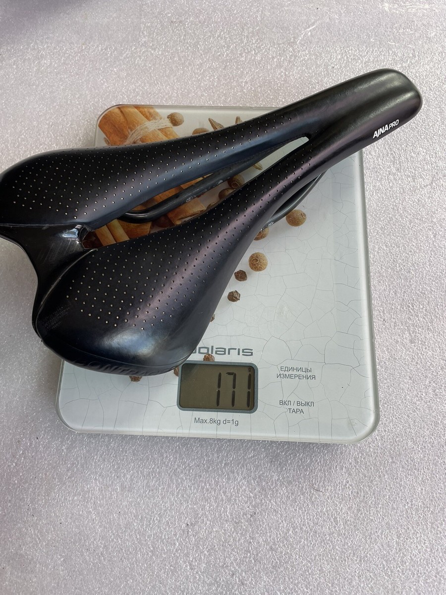 Bontrager AJNA Pro Carbon Rail 154mm Saddle Black. Weight
