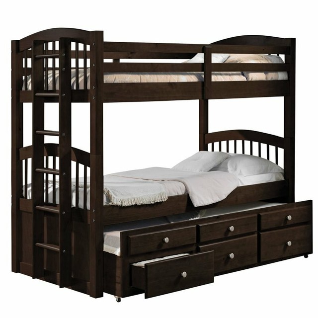 allentown twin over twin bunk bed