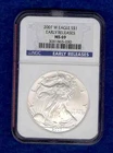 2007 W Burnished American Silver Eagle NGC MS69 Early Release Free Shipping  G37