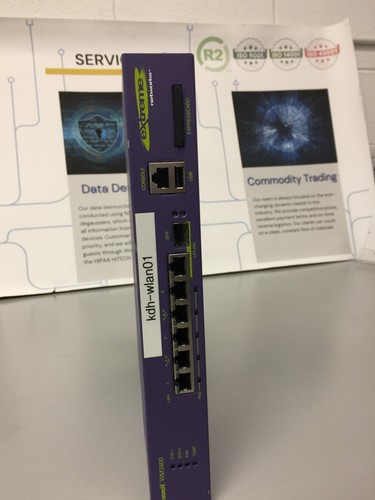 15717 Extreme Networks WM3400 Summit WLAN Controller Wireless LAN + Warranty - Picture 7 of 10