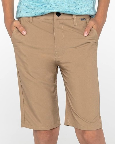 NEW Boys 8-20 Hurley H2O-DRI Knit Shorts Size 20 Black 2way stretch RR$38 - Picture 7 of 15