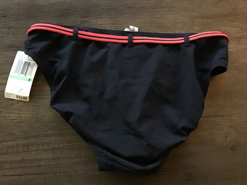 NAUTICA подпоясанный бикини купальный костюм низ размер 8 новый с Ярлыками $42 - Изображение 2 из 2