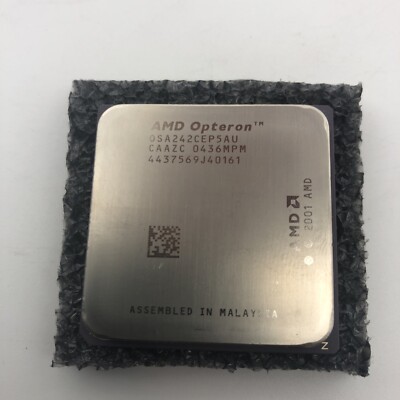 AMD Opteron CPU 1.6GHz 1M 1600MHz Processor  # OSA242CEP5AU Socket 940 1.6 GHZ
