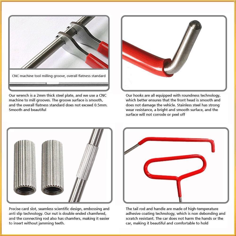 10PCS Car Door Unlock Tool Kit Emergency Access Tools FAST eBay