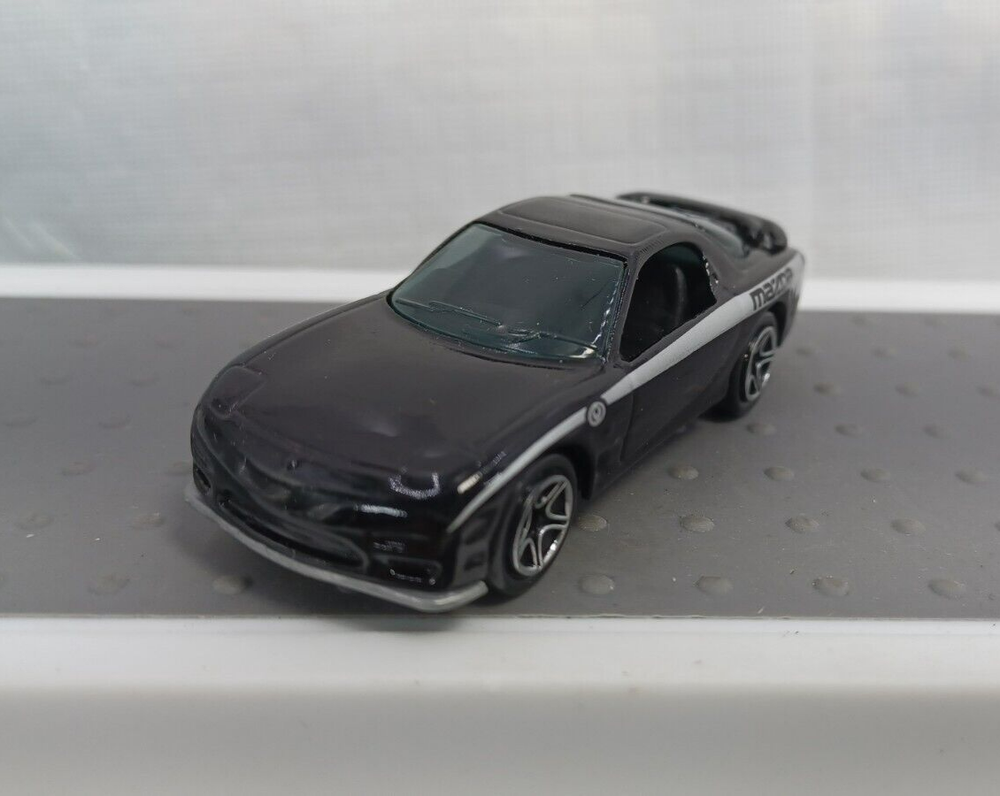 Vintage Matchbox Top Class Mazda RX-7 Black Die Cast