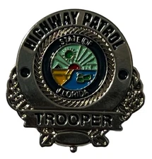 Florida Highway Patrol Trooper Badge Hat Cap Lapel Pin PO-510