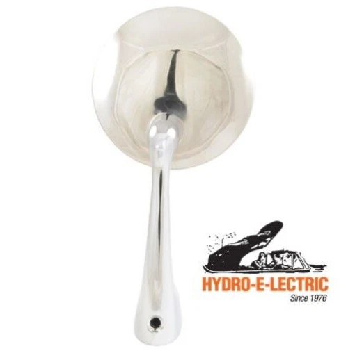 Espejo retrovisor lateral exterior cromado Ford 1949-1951 nuevo con junta - se adapta a diestro/derecho Foto 4 de 4