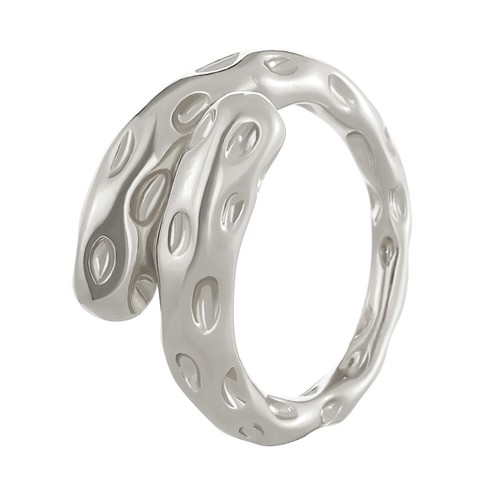 LOVE Hug Ring Band Open Finger Adjustable Women Jewellery 925 New - Picture 8 of 24