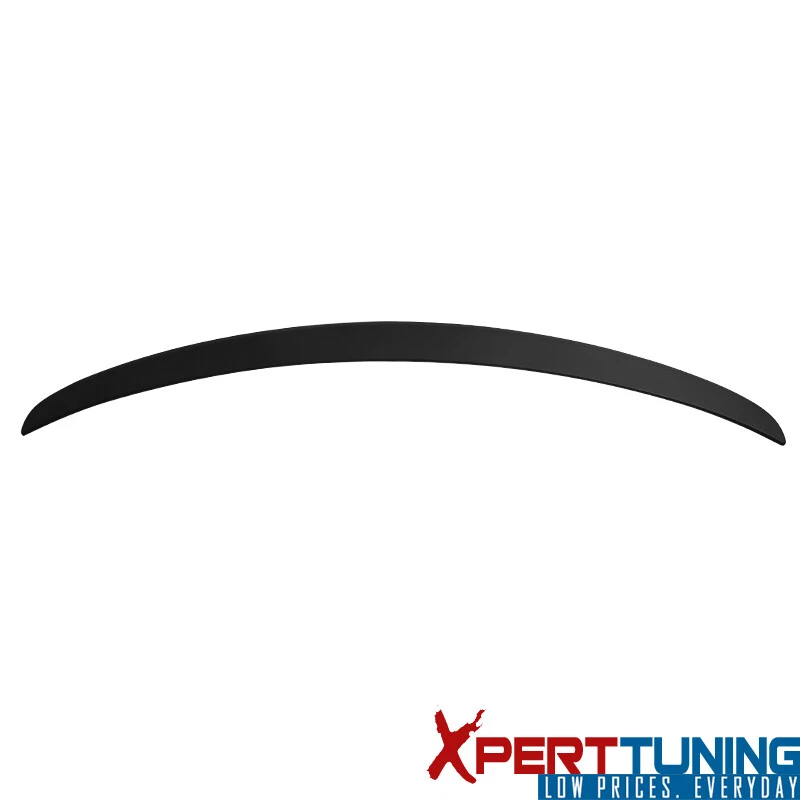 For 18-19 Hyundai Sonata OE Style Unpainted Black ABS Rear Trunk Spoiler Wing Foto 3 de 4