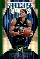 2019-20 Donruss Franchise Features Green Flood #23 Aaron Gordon Orlando Magic