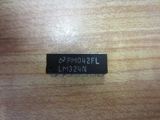 National Semiconductor LM324N Integrated Circuit (Pack of 3)