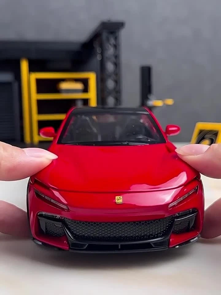 1:22 Diecast Vehicle for Ferrari Purosangue FUV Model Car Toy Kids Gift Toy New - Image 3 of 4