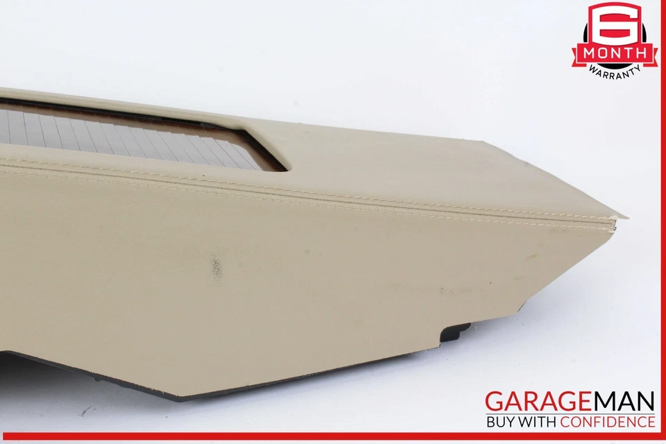 12-14 Mercedes W218 CLS550 CLS500 consola central trasera reposabrazos almacenamiento beige OEM Foto 3 de 4