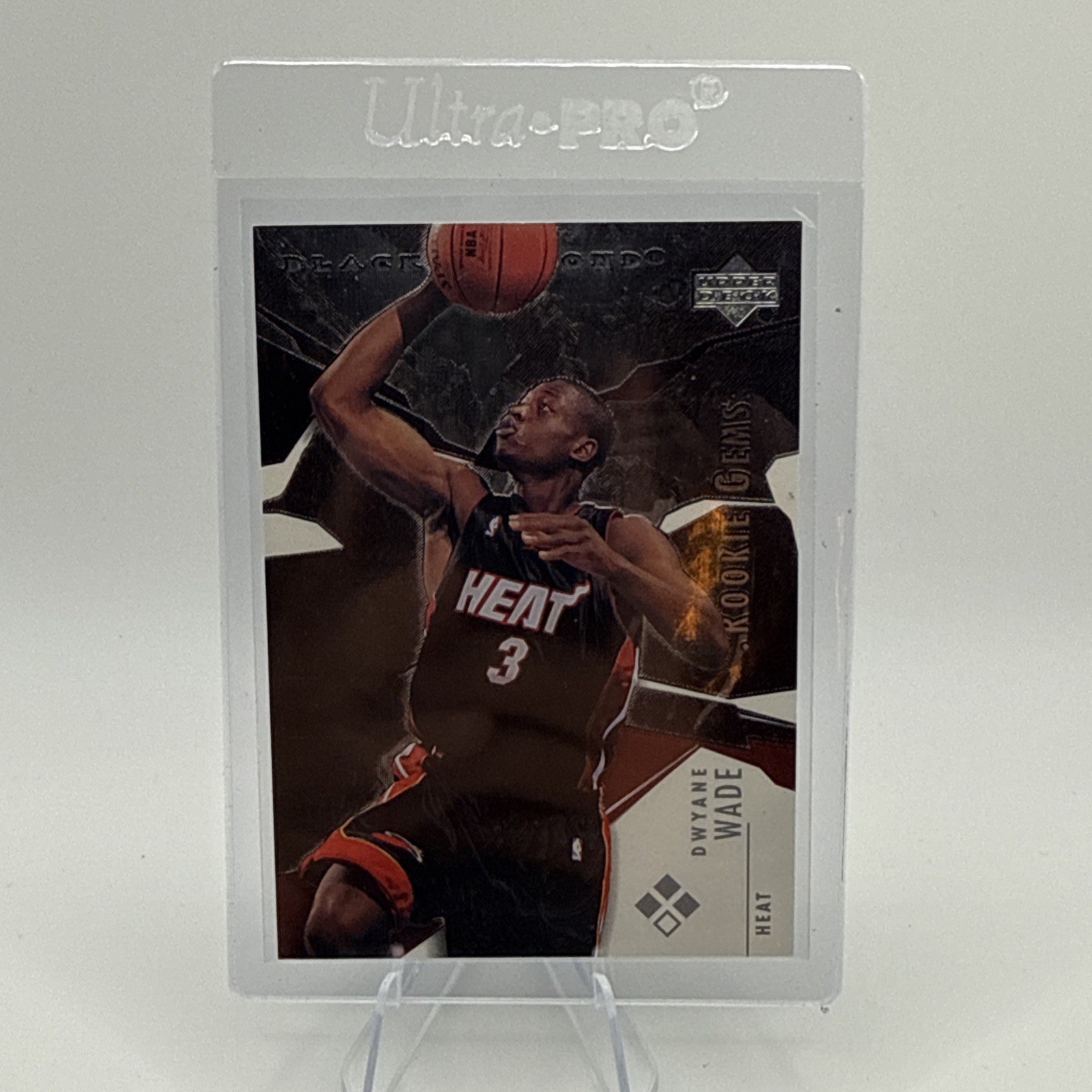 2003-04 Black Diamond #148 Dwyane Wade RC Miami Heat