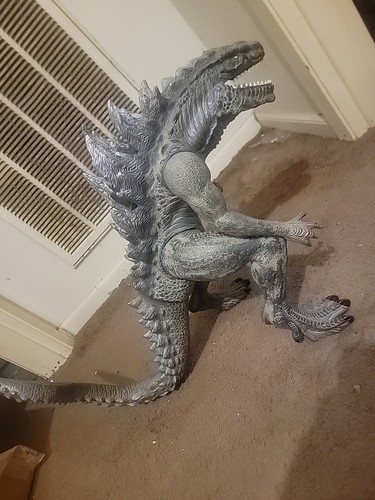 RARE ULTIMATE GODZILLA TOHO Movie Monster Figure 1998 Tested Working 2 Feet Tall - Picture 6 of 11