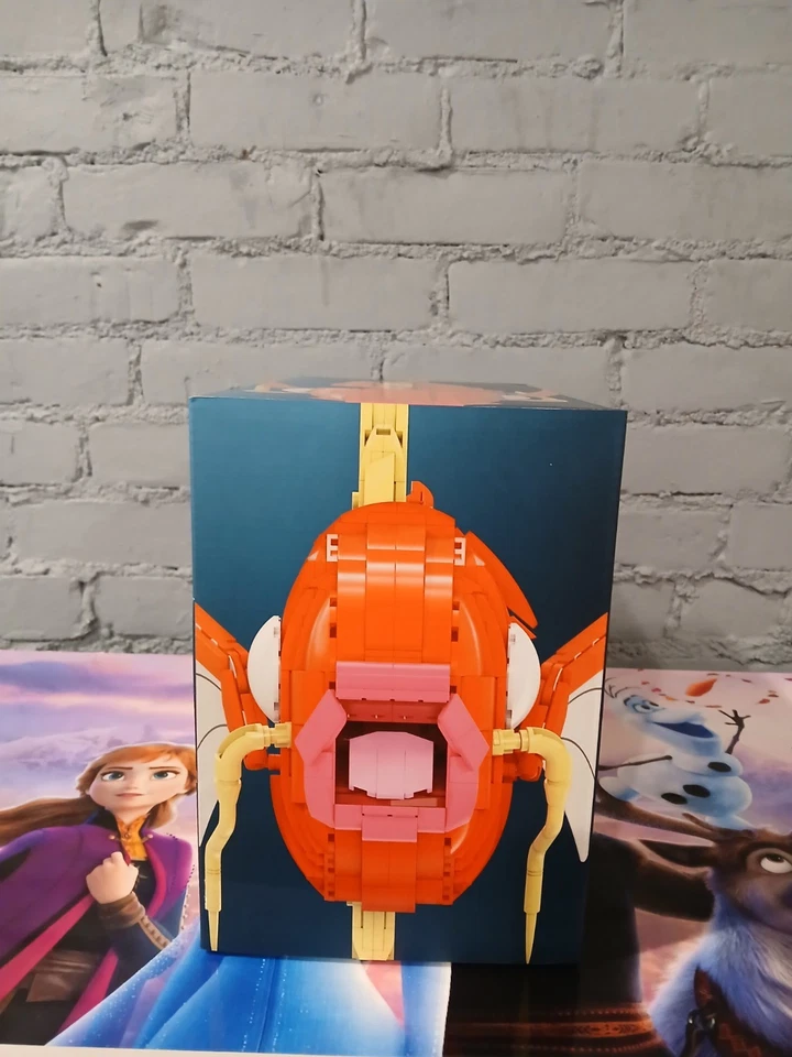 New SDCC Exclusive 2023 Mattel Mega Pokemon Motion Magikarp Building Set 1607 Pc - Image 3 of 4