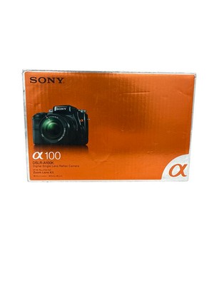 Vintage Electronics Sony Alpha DSLR A100k Camera Kit