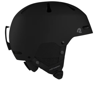 Retrospec Comstock Ski Helmet - Snowboard Helmet For Youth Black OS
