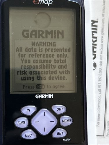 Garmin eMap Handled Portable GPA 12 Parallel Channels Color - Picture 5 of 5