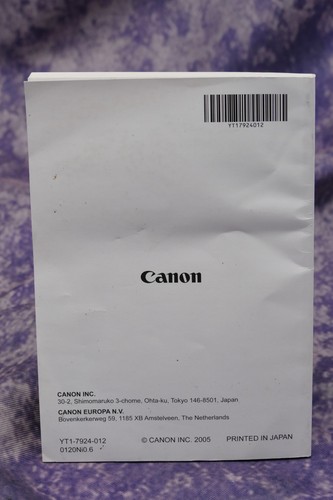 Canon Fernglas 10x42 L IS WP Original mehrsprachige Bedienungsanleitung  - Bild 2 von 2