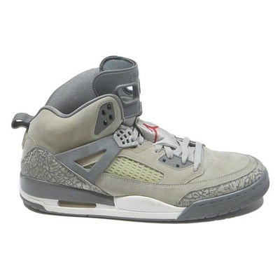 AIR JORDAN Spizike Herren High Top Sneaker Grau Synthetik UK 12 Retro Basketball