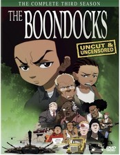The Boondocks The Complete Third Season (DVD, 2010, 3-Disc Set) New & Sealed 