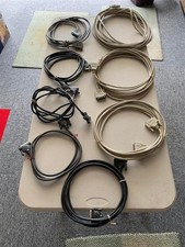 Lot of 8 Parallel Cables 7 are Female to Female  1 Printer Cable-Various Length