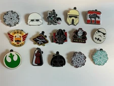 Walt Disney Trading Pin Lot Of 5 Assorted Star Wars Pins