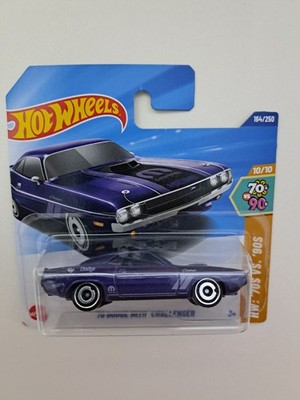 Hot Wheels 70 Dodge Hemi Challenger HW 70s Vs 90s Purple Short Card