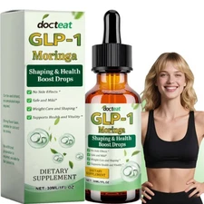 GLP - 1 Moringa Slimming Health Boost Drops Liquid 30ml | HOT