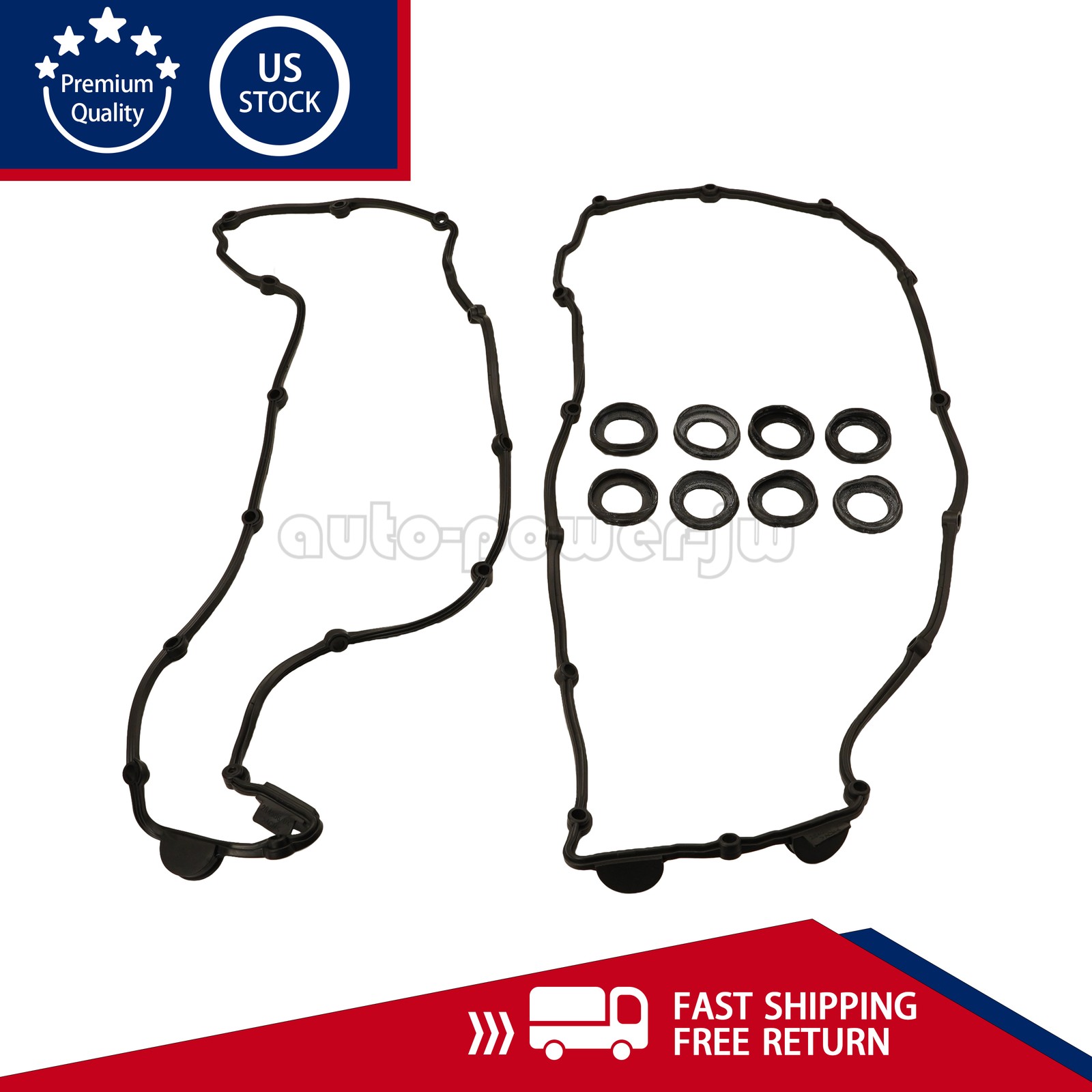 Valve Cover Gasket Set 264986 264987 For Maserati Quattroporte GranTurismo