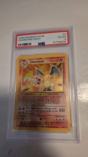 PSA 4 Charizard Base Set