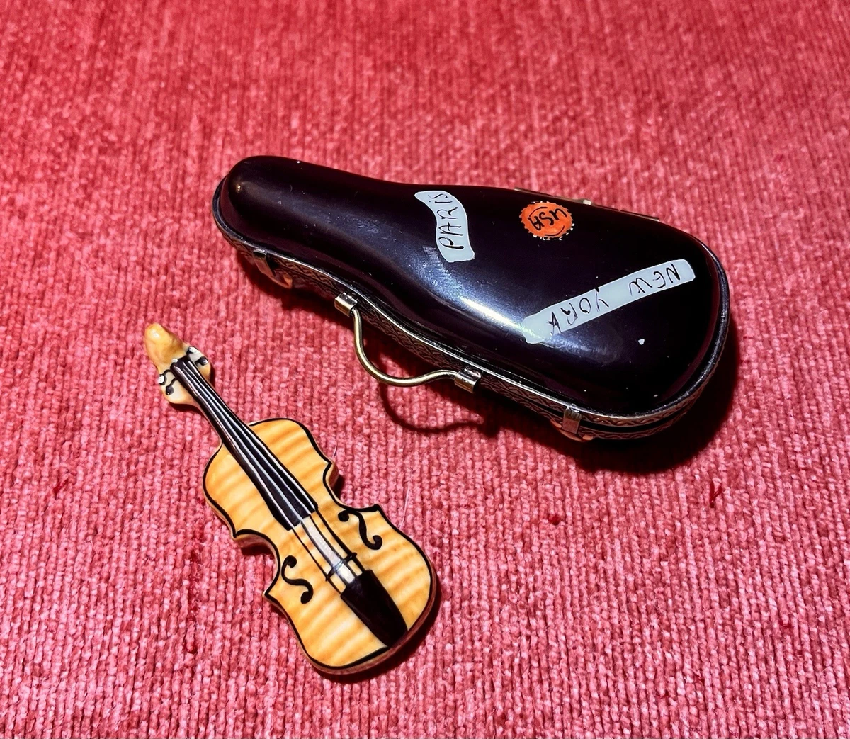 Limoges Box Violin for sale | eBay