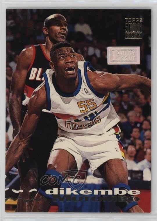 1993-94 Topps Stadium Club 1st Day Issue Dikembe Mutombo #56 HOF e1e