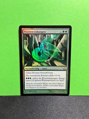 FOIL Wurmwindungen / Wurmweaver Coil - MTG Magic