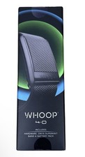 WHOOP 4.0 12 Month Membership Bundle New Sealed Onyx SuperKnit Band