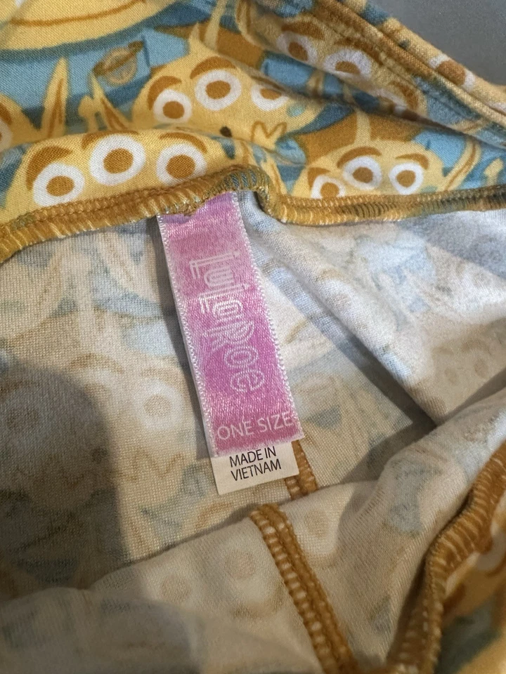 Leggings LuLaRoe Disney Pixar’s Toy Story Amarillo Alien Talla Única Foto 4 de 4