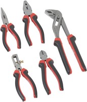 Meister Zangen-Satz 5-Teilig Kombizange Seitenschneider Handwerkzeug
