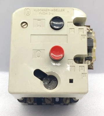 KLOCKNER MOELLER PKZM3-6,3 BASIC Schalter 4,0-6,3 Schwarz 1 Stück - Bild 1 von 4