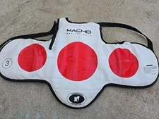 Macho Original Taekwondo Martial Arts Karate Chest Protector Child Size 1