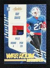 2024 Panini Absolute War Room Materials Gold 29/99 Ray Davis #WRM-RDS 1o64