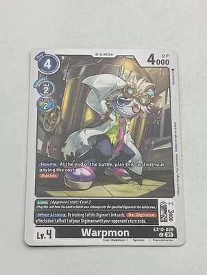 Digimon TCG Einzelkarte Warpmon NM