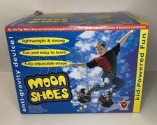 Moon Shoes Anti-Gravity Trampoline Big Time Toys Purple New Open Box