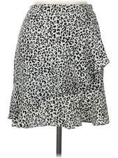 Altar'd State Women Ivory Casual Skirt L