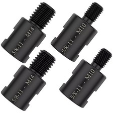 4x Adapter 5/8" 11 Female to M10/M14 Male  for Angle Grinder Electric Drill New